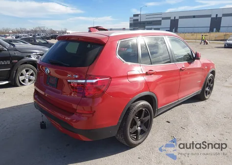2015 BMW X3 xDrive35I z USA, uszkodzony, nr VIN 5UXWX7C56F0K34012